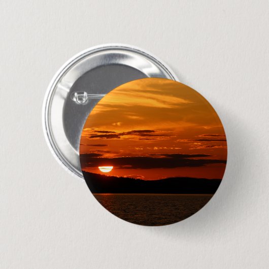 Red Sunset Button (Vorne & Hinten)
