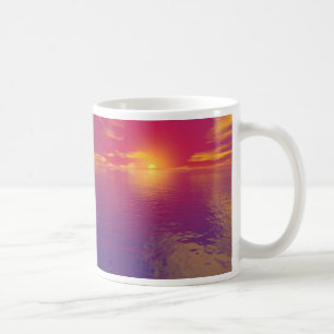 Red Sunset Kaffeetasse
