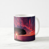 Red Sunset Name Kaffeetasse (VorderseiteRechts)