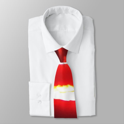 Red Sunset Neck Tie Krawatte (Gebunden)