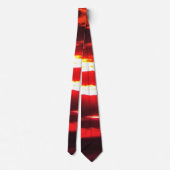 Red Sunset Neck Tie Krawatte (Rückseite)