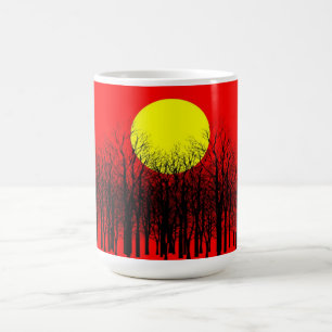 Red Sunset Tasse