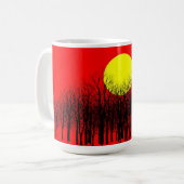 Red Sunset Tasse (Vorderseite Links)