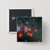 Red Super Giant Cluster Button (Vorne & Hinten)