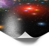 Red Super Giant Cluster Fotodruck (Ecke)