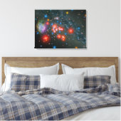Red Super Giant Cluster Leinwanddruck (Insitu (Schlafzimmer))