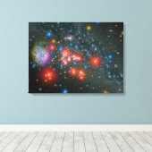 Red Super Giant Cluster Leinwanddruck (Insitu (Holzboden))