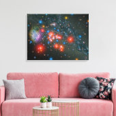 Red Super Giant Cluster Leinwanddruck (Insitu (Wohnzimmer))