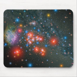 Red Super Giant Cluster Mousepad
