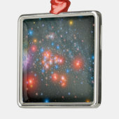 Red Super Giant Cluster Ornament Aus Metall (Links)
