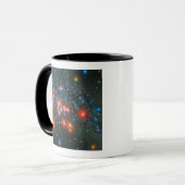 Red Super Giant Cluster Tasse (Vorderseite Links)