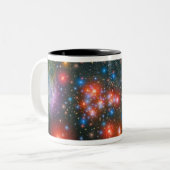 Red Super Giant Cluster Zweifarbige Tasse (Vorderseite Links)