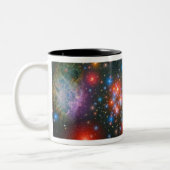 Red Super Giant Cluster Zweifarbige Tasse (Links)