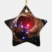Red Supergiant Star V838 Monocerotis Keramik Ornament (Hinten)