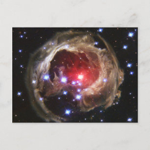 Red Supergiant Star V838 Monocerotis Postkarte