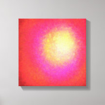 Red Supernova - Vibrannte Canvas Print