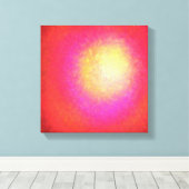 Red Supernova - Vibrannte Canvas Print Leinwanddruck (Insitu (Holzboden))