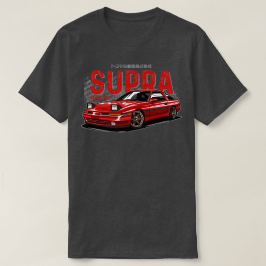 Red Supra MK3 T-Shirt (Design vorne)