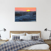 RED SURF 24x36 Leinwanddruck (Insitu (Schlafzimmer))