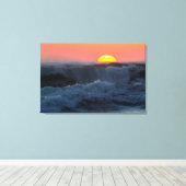 RED SURF 24x36 Leinwanddruck (Insitu (Holzboden))