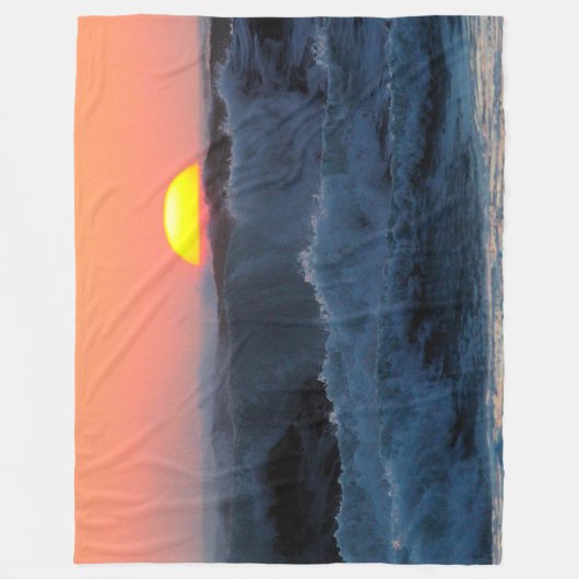 RED SURF FLEECEDECKE (Vorderseite)