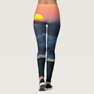 RED SURF LEGGINGS