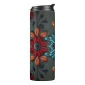 Red Susan Corn Blume Thermal Tumbler Thermosbecher (Nach links gedreht)