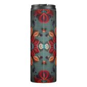 Red Susan Corn Blume Thermal Tumbler Thermosbecher (Rückseite)