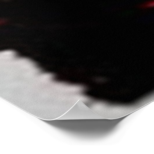 Red Swash Poster von Martial Arts Man (Ecke)