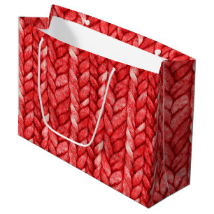 Red Sweater Birthday Große Geschenktüte