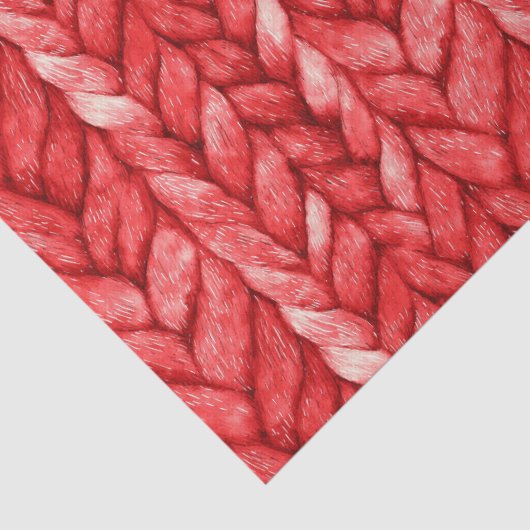 Red Sweater Birthday Seidenpapier (Detail)