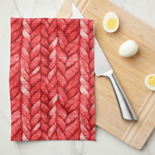 Red Sweater Brautparty Geschirrtuch (Viertel Falte)