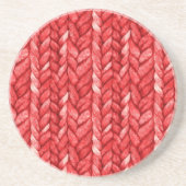 Red Sweater Brautparty Getränkeuntersetzer (Vorne)