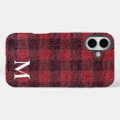 Red Sweater Buffalo Karierter Karo Case-Mate iPhone Hülle (Rückseite (Horizontal))