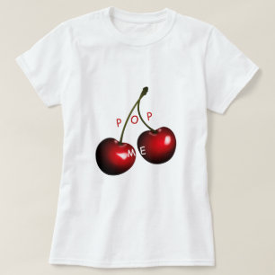 Red Sweet Cherries - Pop Me T-Shirt