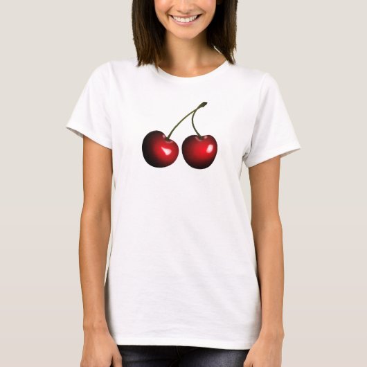 Red Sweet Cherries T - Shirt (Vorderseite)