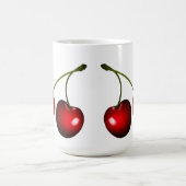 Red Sweet Cherries Tasse (Zentrum)