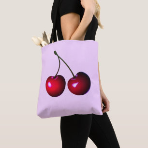 Red Sweet Cherries Totbeutel Farbe auswählen Tasche