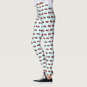 Red Sweet Cherries - Wählen Sie Ihre Farben Leggings