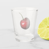Red Sweet Cherry - Geschmackvoll - Chef Schnapsglas (Rückseite)