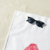 Red Sweet Juicy Watermelon Beach Handtuch (Beispiel)
