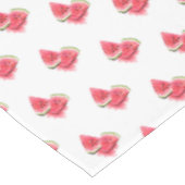 Red Sweet Juicy Watermelon Pieces - Frische Pasta  Tischdecke (Schrägansicht)