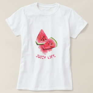 Red Sweet Juicy Watermelons T - Shirt Lecker - Spa