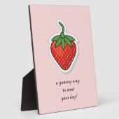 Red Sweet Strawberry - Bearbeitungssatz Fotoplatte (Seite)