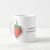 Red Sweet Strawberry - Bearbeitungssatz Kaffeetasse (Vorderseite Links)