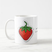 Red Sweet Strawberry - Bearbeitungssatz Kaffeetasse (Links)