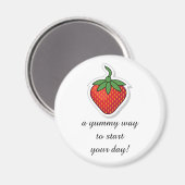 Red Sweet Strawberry - Bearbeitungssatz Magnet (Vorderseite/Rückseite)