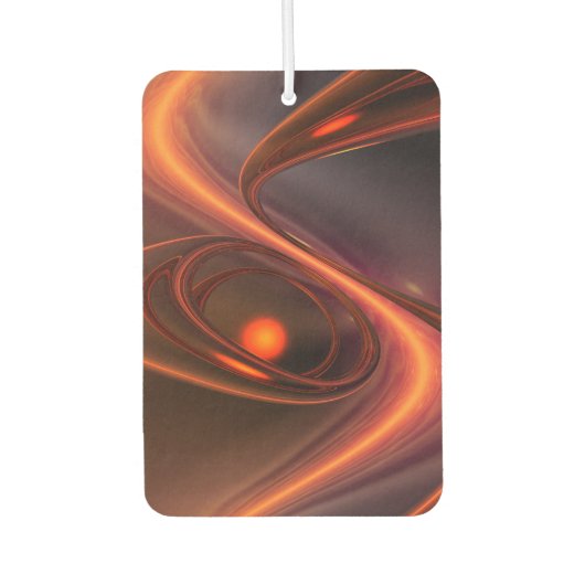 Red Swing - ein schönes und einzigartiges 3D-Desig Autolufterfrischer (Vorderseite)