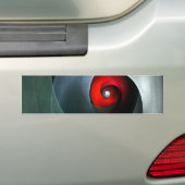Red Swirl Artistic Modern Abstrakt Art Pattern #19 Autoaufkleber (Auf Auto)