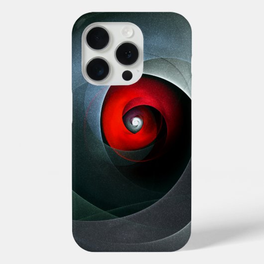 Red Swirl Artistic Modern Abstrakt Art Pattern #19 Case-Mate iPhone Hülle (Rückseite)